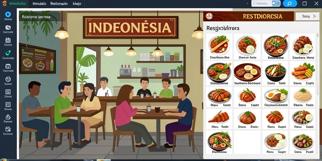 Tampilan antarmuka yang menarik dan mudah digunakan.