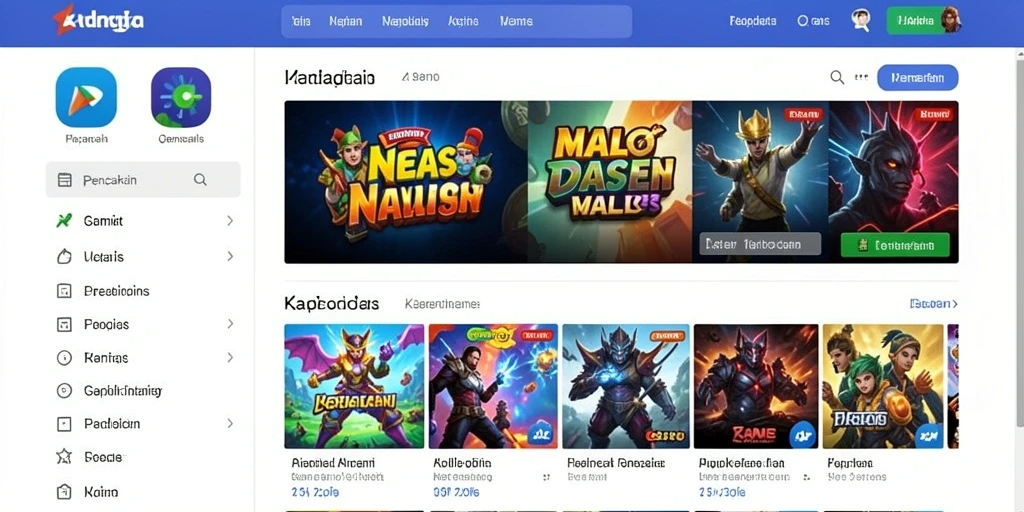 Tampilan antarmuka yang menarik dan mudah dinavigasi.