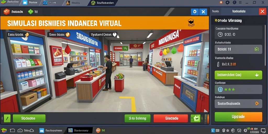 Tangkapan layar menampilkan grafis 4D yang menakjubkan.