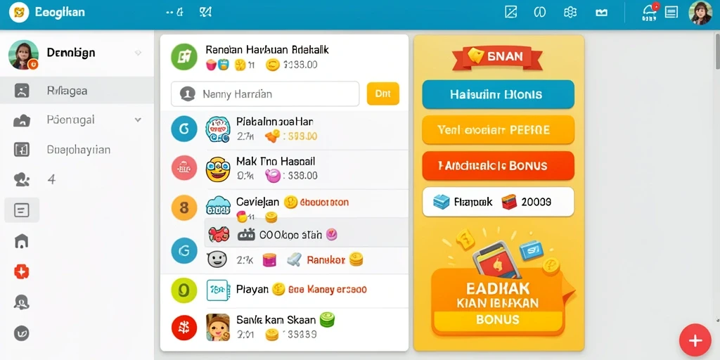 Tampilan antarmuka yang ramah pengguna dan menarik.