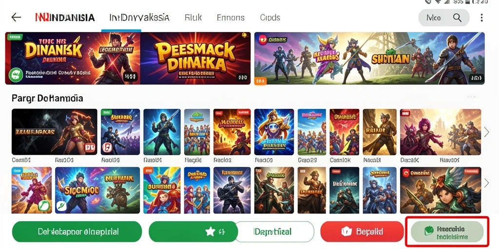 Tampilan antarmuka yang intuitif dan menarik.
